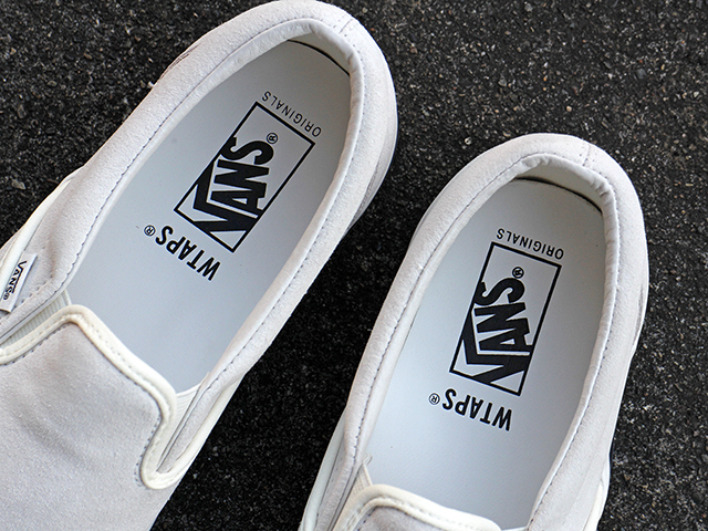 VANS VAULT OG CLASSIC SLIP ON “WTAPS” GPS/WHITE01
