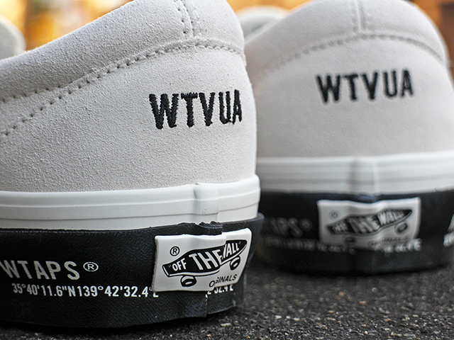 VANS VAULT OG CLASSIC SLIP ON “WTAPS” GPS/WHITE01