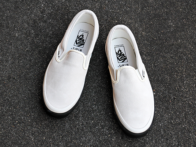 VANS VAULT OG CLASSIC SLIP ON “WTAPS” GPS/WHITE01