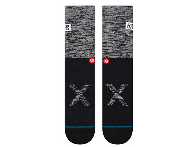 STANCE SOCKS FREAKER PATCH A556A22FRP#BLK - 1