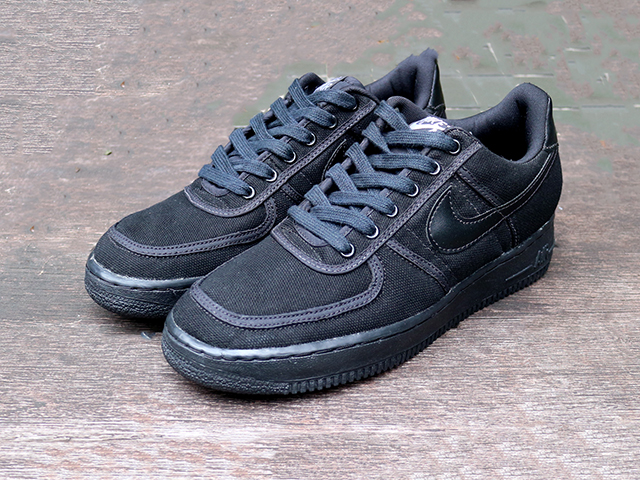 AIR FORCE 1 CANVAS “FOOT LOCKER” BLACK01