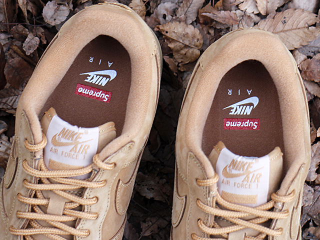 AIR FORCE 1 LOW “SUPREME” FLAX01
