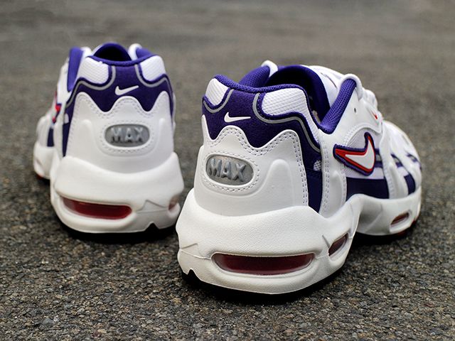 WMNS AIR MAX 96 2 WHITE/COMET RED-GRAPE ICE01