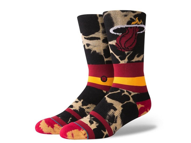 STANCE SOCKS NBA ACID WASH HEAT M558C18HEA