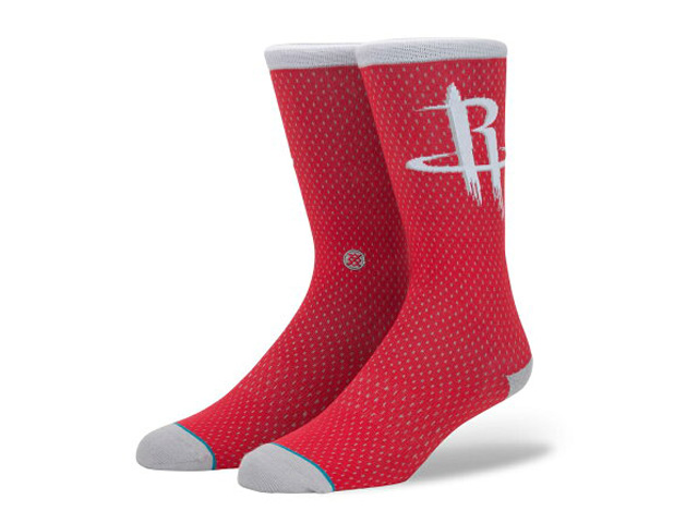 STANCE SOCKS NBA ROCKETS JERSEY M545D17ROC