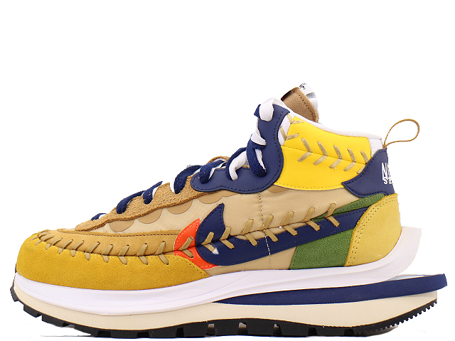 ナイキ ×サカイ×ジャンポールゴルチエ  LDVAPOR WAFFLE MIX SACAI DH9186-200 ヴェイパーワッフルミックススニーカー メンズ 22.5cm