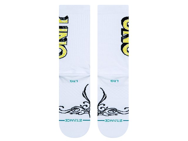 STANCE SOCKS UNO X CARTOON A556A22UNO#WHT - 1