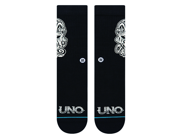 STANCE SOCKS UNO X CARTOON A556A22WIL#BLK - 1