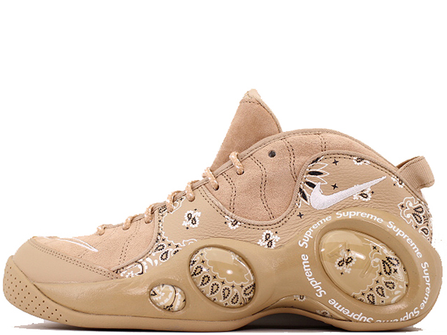 NIKE ナイキ ×Supreme 22SS AIR ZOOM FLIGHT 95 SP TAN エアズームフライト95 ハイカットスニーカー ブラウン DJ8604-200