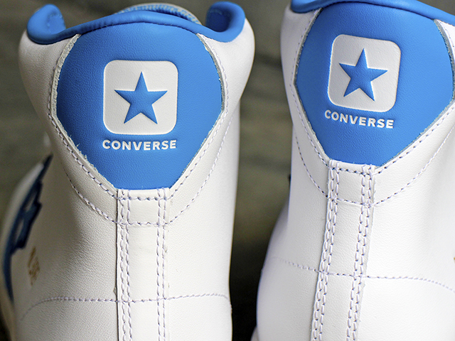 CONVERSE PRO LEATHER MID WHITE/COAST BLUE01