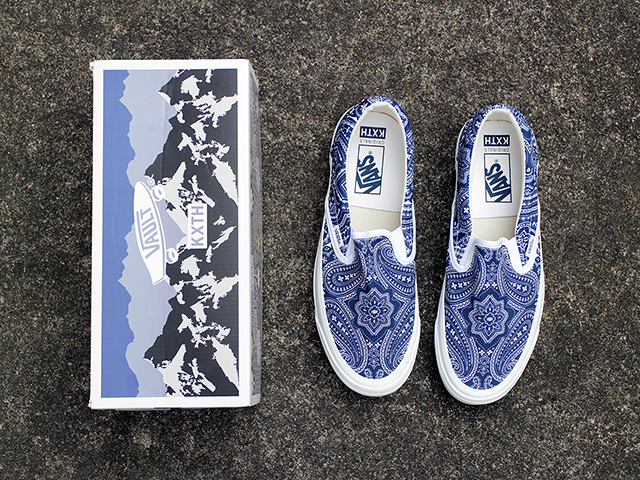 VANS VAULT OG CLASSIC SLIP-ON “KITH”PAISLEY01