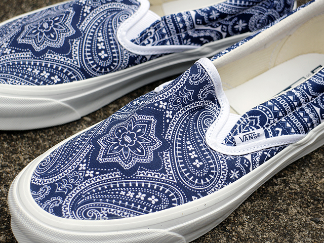 VANS VAULT OG CLASSIC SLIP-ON “KITH”PAISLEY01