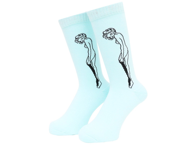 WHIMSY CATHIE SOCKS CATHIESOCKS2022AW-LIGHTBLUE