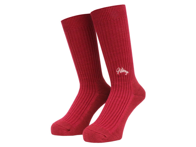 WHIMSY EMJAY SOCKS EMJAYSOCKS2022SS-BURGUNDY