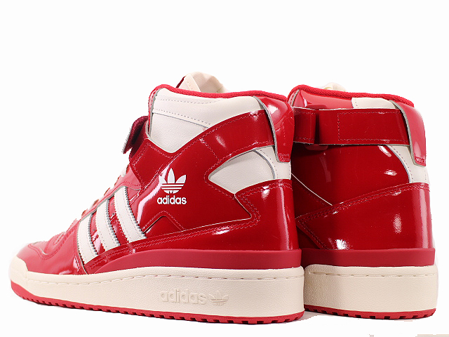 スニーカー adidas Forum 84 High GY6973 adidas originals Forum 84 High Red Patent White GY6973 Men's