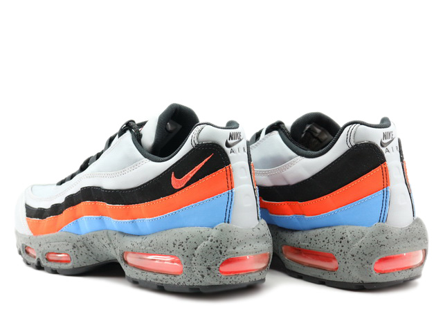 Nike air max 95 premium best sale wolf grey orange & blue