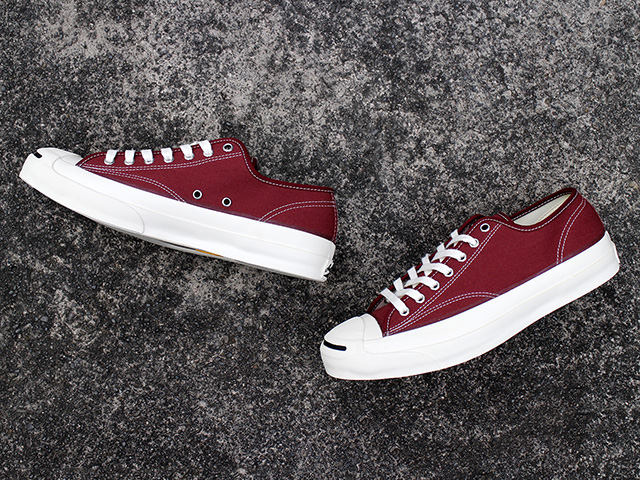 CONVERSE JACK PURCELL CANVAS “ADDICT” MAROON01