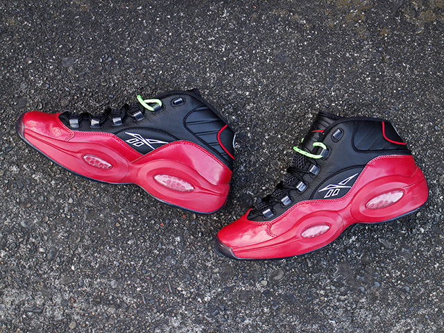 REEBOK QUESTION MID “STREET SLEIGH” BLACK/VECTOR RED01