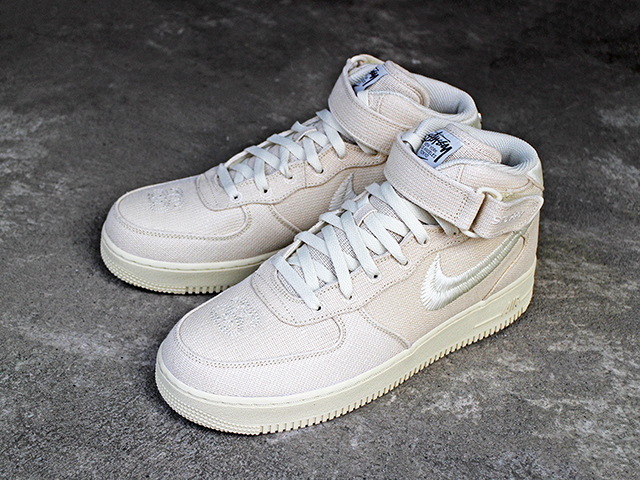 AIR FORCE 1 07 MID SP “STUSSY” FOSSIL01
