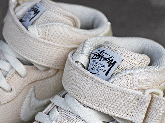 AIR FORCE 1 07 MID SP “STUSSY” FOSSIL01