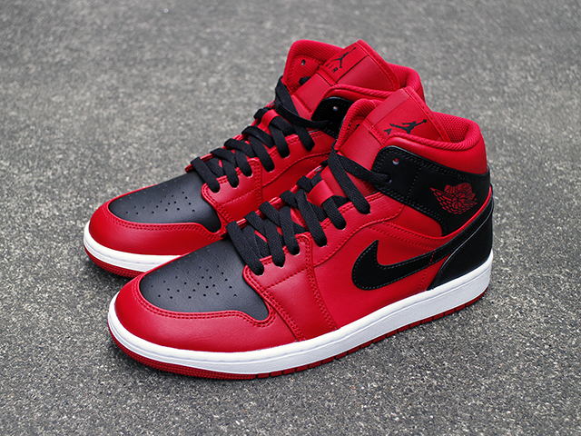 AIR JORDAN 1 MID “GYM RED/BLACK”01