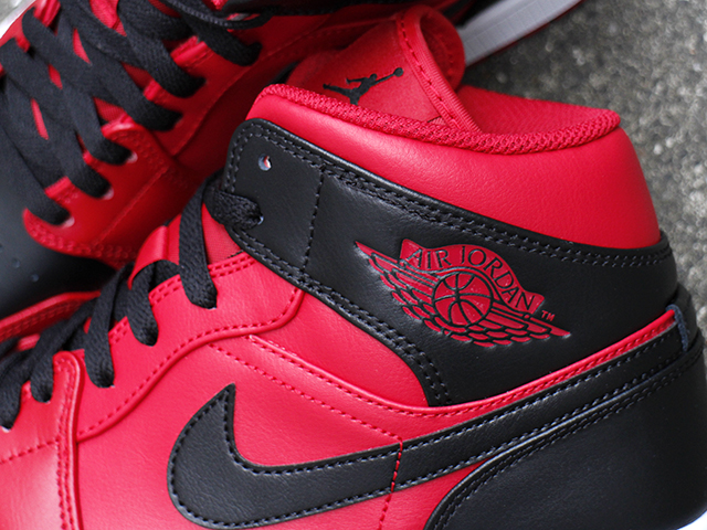 AIR JORDAN 1 MID “GYM RED/BLACK”01