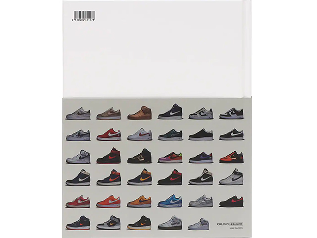 BOOK NIKE AIR FORCE 1 40TH ANNIVERSARY AF140TH - 1