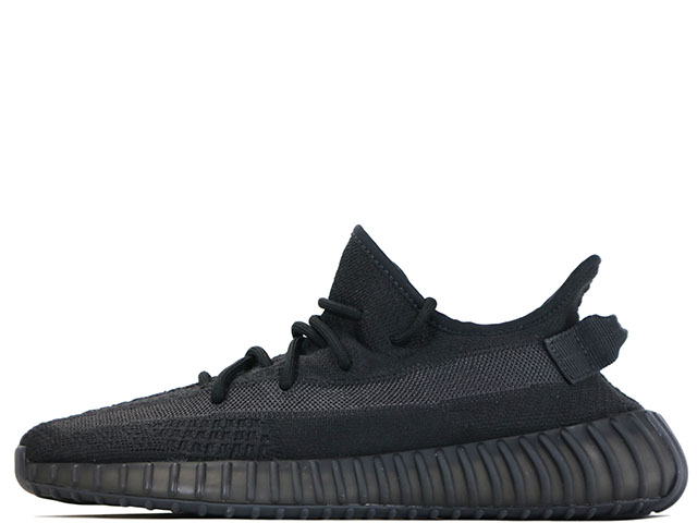 アディダス カニエウエスト  YEEZY BOOST 350 V2 BLACK FU9006 イージーブーストブラックスニーカー メンズ 27.5cm