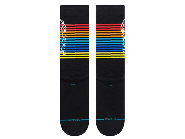 STANCE SOCKS WIGGLES A545D22WIG#BLK - 2