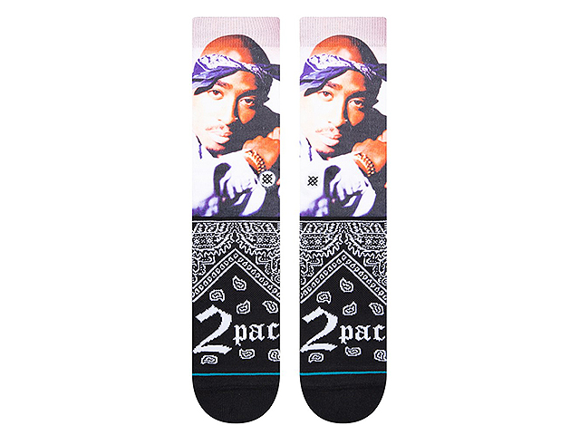 STANCE SOCKS MAKAVELI A555D22MAK#BLK - 1