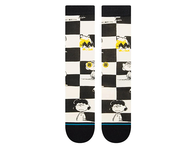 STANCE SOCKS PEANUTS CHECKED A545D22CHE - 1