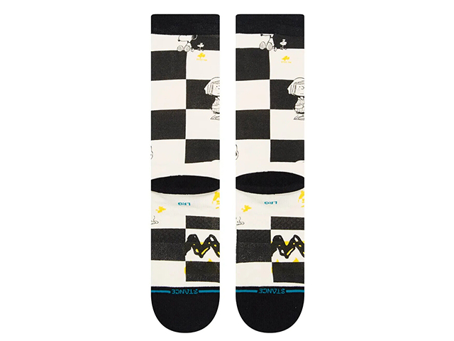 STANCE SOCKS PEANUTS CHECKED A545D22CHE - 2