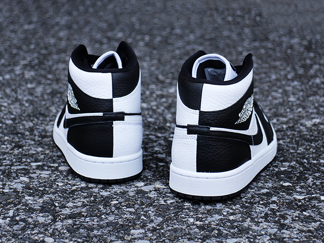WMNS AIR JORDAN 1 MID SE “WHITE&BLACK SPLIT”01