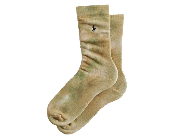 POLO RALPH LAUREN WASHED DYE CREW SOCKS 889383-303