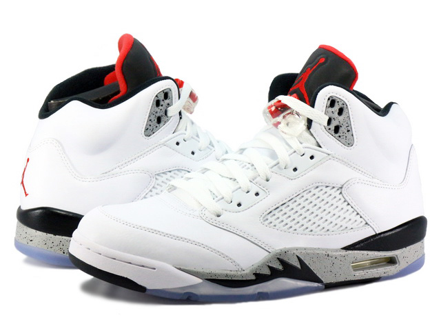 【未使用】NIKE AIR JORDAN5 RETRO WHITE CEMENT