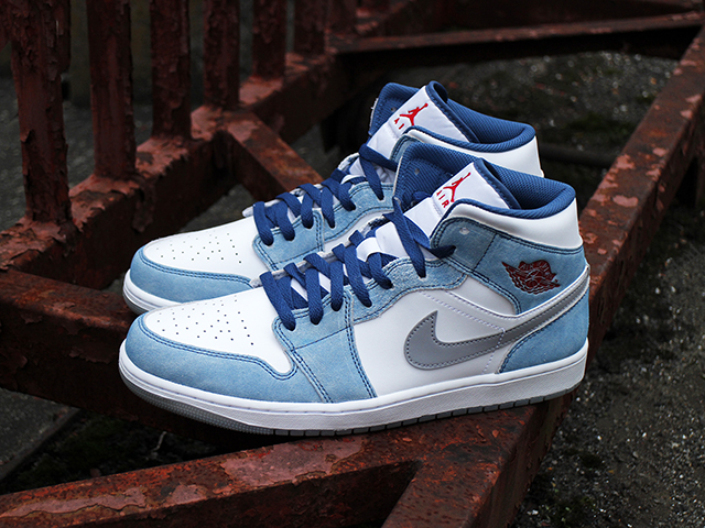 AIR JORDAN 1 MID SE “FRENCH BLUE/FIRE RED”01