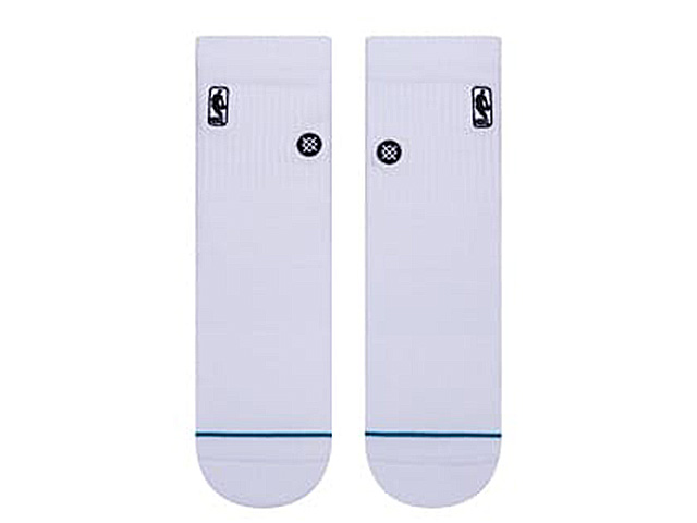 STANCE SOCKS NBA LOGOMAN ST QTR A356A20LOG#WHT - 1