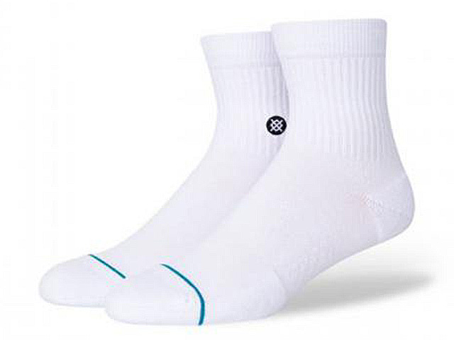 STANCE SOCKS ICON QUARTER 3 PACK A356A21IQP#WHT - 1