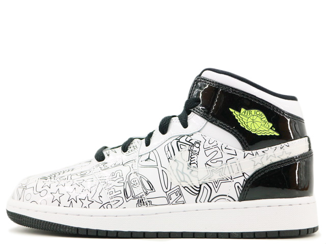 スニーカー NIKE AIR JORDAN 1 MID SS 1/6発売｜Nike GS Air Jordan 1 Mid SS 