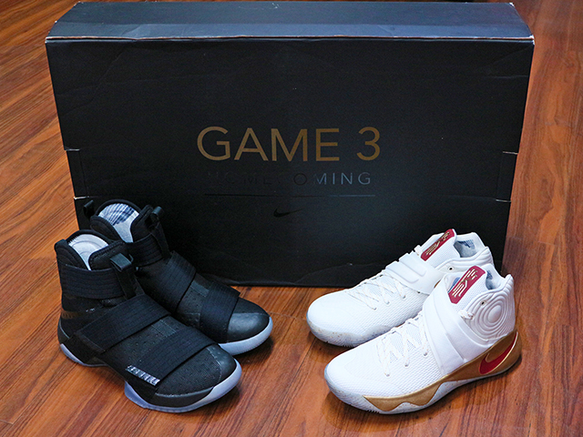 NIKE LEBRON SOLDIER 10 & KYRIE 2 “GAME 3 : HOMECOMING”01