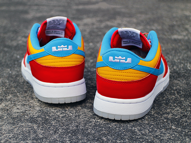 DUNK LOW QS “LEBRON JAMES×FRUITY PEBBLES”01