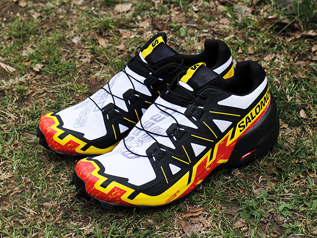 SALOMON SPEEDCROSS 6 WHITE/BLACK/EMPIRE YELLOW01