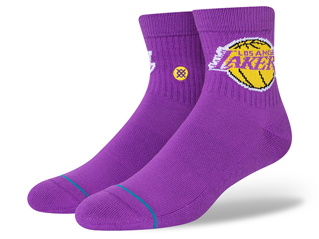 STANCE SOCKS NBA LAKERS ST QTR
