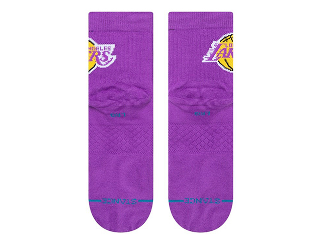 STANCE SOCKS NBA LAKERS ST QTR A356C22LAK#PUR - 2