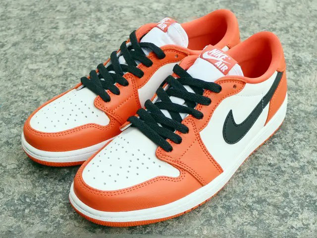 AIR JORDAN 1 LOW OG “ORANGE/BLACK-WHITE”01