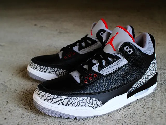 AIR JORDAN 3 RETRO OG “BLACK/FIRE RED-CEMENT 2018”01