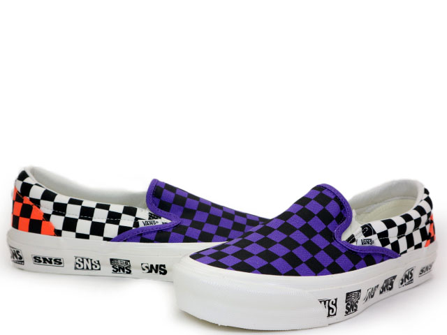 新品　VANS OG CLASSIC SLIP-ON Vans Vault OG Classic Slip-On LX Canvas Classic White Blue