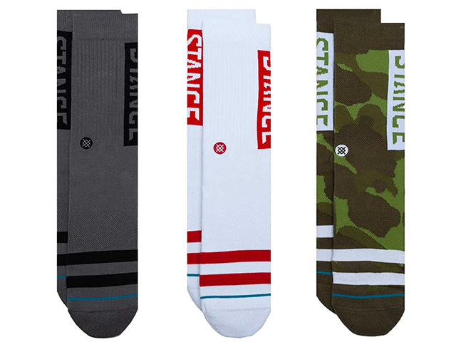 STANCE SOCKS THE OG 3 PACK A556C20OG3#CAMO