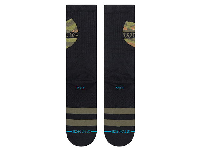 STANCE SOCKS CLAN IN DA FRONT A556C22CLA#BLK - 2