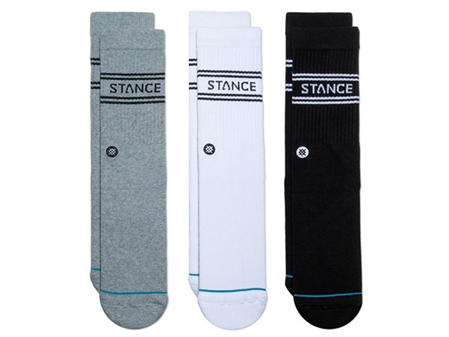 STANCE SOCKS BASIC 3 PACK CREW A556D20SRO#MUL